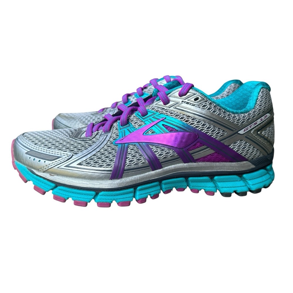 Brooks Silver and Purple Athletic Shoes SOLD
